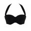 Panache Swim Tulle Bandeau Bikinitop Zwart 