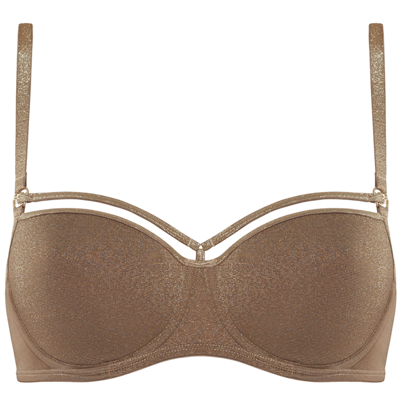 Marlies Dekkers Space Odyssey Balconette BH Gold & Shitake - Annadiva